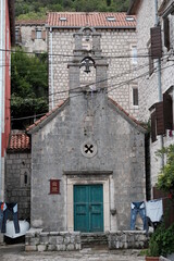 Church at old city Perast