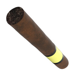 3d rendering illustration of a cigar