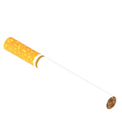 3d rendering illustration of a cigarette