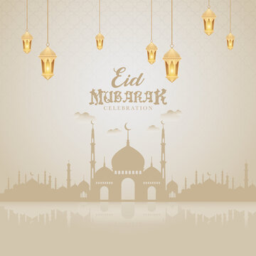 Eid Mubarak Social Media Post Template Banners Ad