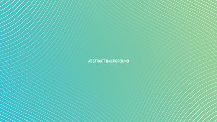 Abstract blue and green vibrant color gradient background