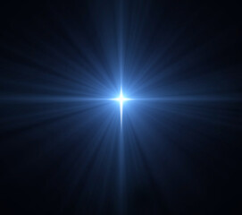 Christmas star of the Nativity of Bethlehem, Nativity of Jesus Christ. Bright star. © assistant