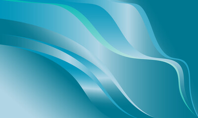 Obraz premium abstract blue wave background