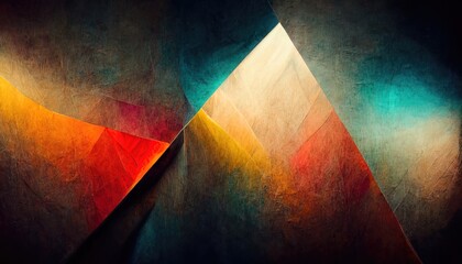 Abstract organic panorama wallpaper background illustration