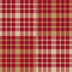 Tartan pattern,Scottish traditional fabric seamless Christmas tone, green and red background