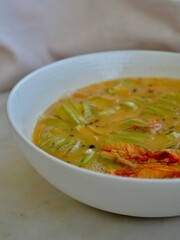 Omelette fleurs de courgette