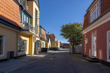 Fototapeta na wymiar Skagen town is Denmark's northernmost town, on the east coast of the Skagen Odde peninsula in the far north of Jutland,Scandinavia,Europe