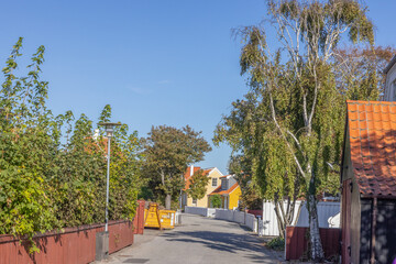 Skagen town is Denmark's northernmost town, on the east coast of the Skagen Odde peninsula in the far north of Jutland,Scandinavia,Europe