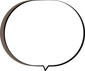 white speech bubbles on transparent background . chat box or chat vector square and doodle message or communication icon Cloud speaking for comics and minimal message dialog