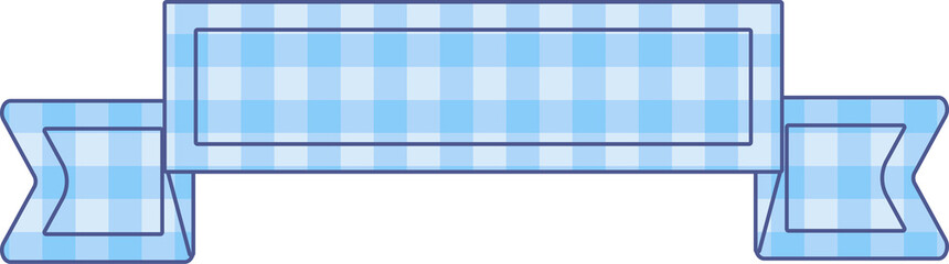 cute masking tape, banner, tag, label checkers, gingham, plaid, tartan decoration