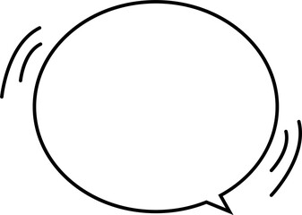 white speech bubbles on transparent background . chat box or chat vector square and doodle message or communication icon Cloud speaking for comics and minimal message dialog