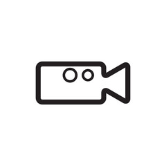 Video Camera Icon Vector Illustration
