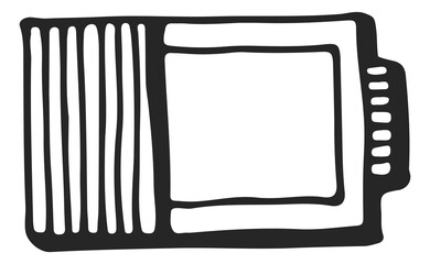 Battery icon. Charging status sign. Power energy symbol