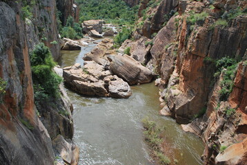 Fototapeta na wymiar Canyon Afrique du Sud