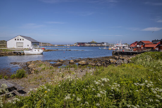Coastline at Sto village, Vesteralen, Nordland, Norway