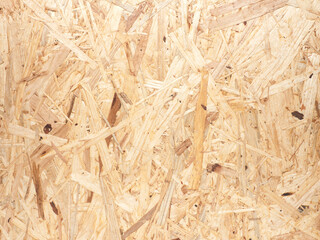 Texture of an osb board using as background, wood working, high resolution image