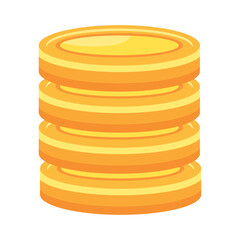 pile coins money dollars