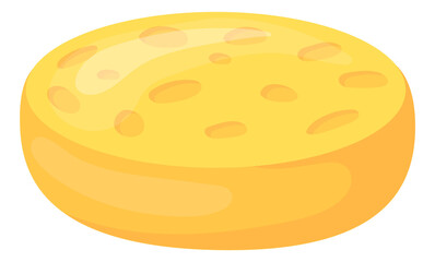 Yellow sea sponge. Natural bath scrub tool