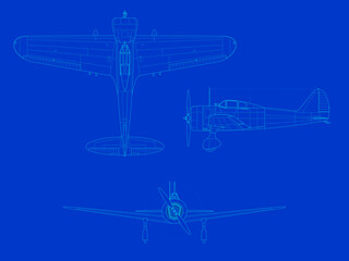 Caza monomotor de h&eacute;lice Ki-27