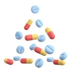 Medicine. 3D illustration.