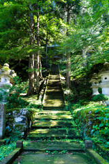 福井県　永平寺の初秋 佛祖坂