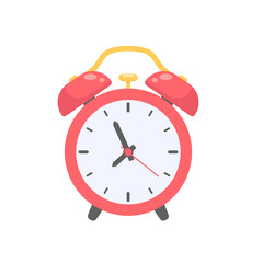 Loud alarm clock alerts wake up time and schedule.