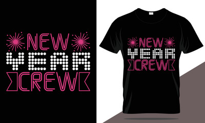 New year 2023 t-shirt design, typography t-shirt new year t-shirt template
