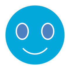 Smiles Glyph Two Color Icon