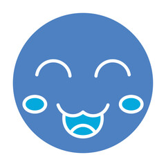 Cute Glyph Two Color Icon