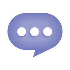 speech bubble message