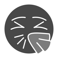 Ill Greyscale Glyph Icon