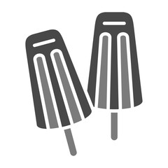 Ice Lolly Greyscale Glyph Icon