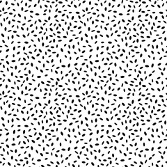Abstract dotted seamless texture, black and white pattern, raster version