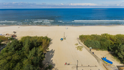 Plaża z drona Jantar © Marcin