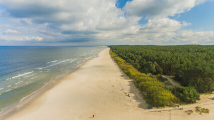 Plaża z drona Jantar © Marcin