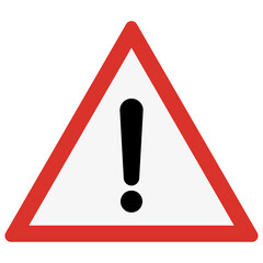 triangle construction warning sign