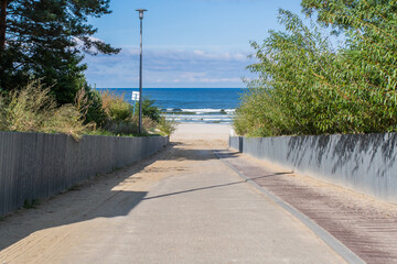 Plaża bałtycka © Marcin