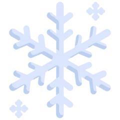 Fotobehang snowflake icon © Konkapp
