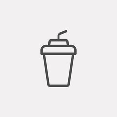 Drink vector icon sign symbol