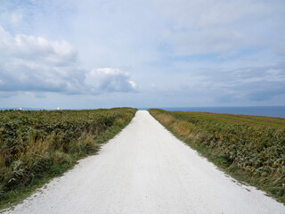road in the countryside