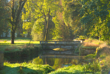 Park von Emrenonville im Val d'Oise