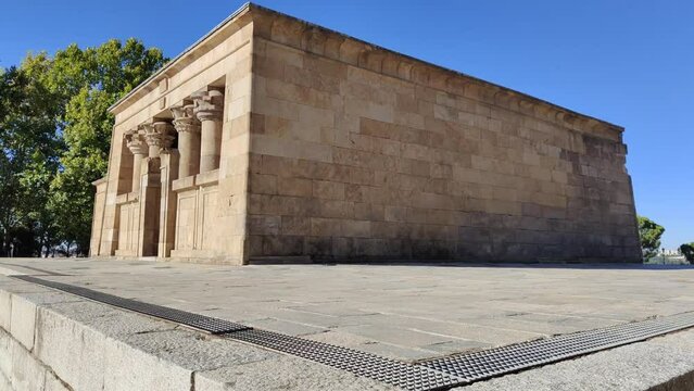 Temple of Debod, a piece of Egypt in Madrid, Egyptian temple from Lower Nubia.