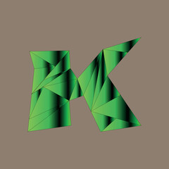abstract origami background