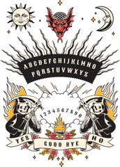 Obraz premium Ouija Board Game