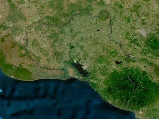 Cienfuegos, Cuba. Low-res satellite. No legend