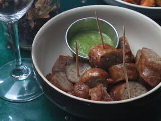 English sausages