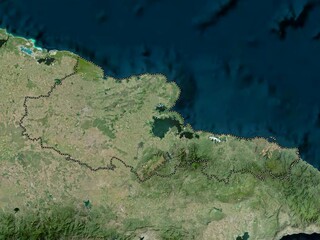 Holguin, Cuba. High-res satellite. No legend