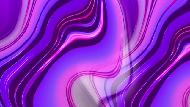 Abstract purple background ,  lines background, liquid marble moving background