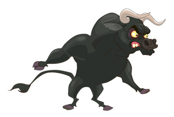 angry bull
