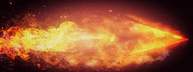 Obraz premium fire and flames